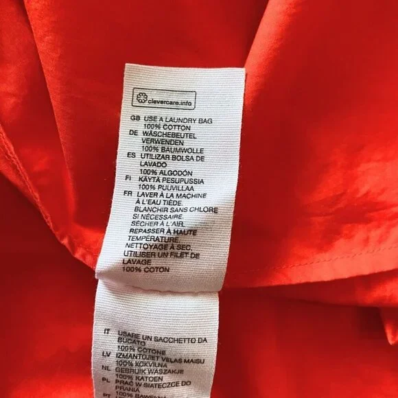 & Other Stories Red Midi Dress - Picture 10 of 10